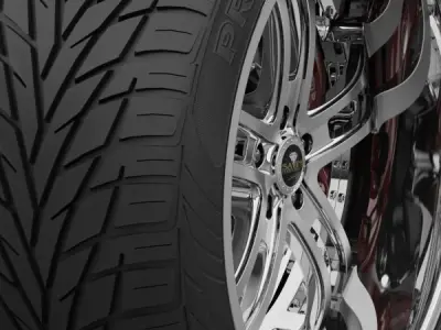 Savini Forged SV-21S Wheel 3D model