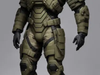 32 Military Characters Texture