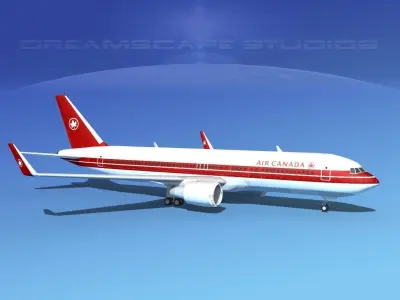 Boeing 767-300 Air Canada 1 3D model
