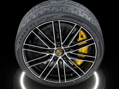 Goodyear Eagle F1 SuperCar 3R 235 35 ZR19 91Y 3D model