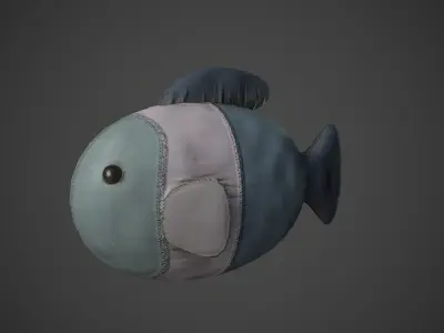 Rag Fish Toys Low-poly 3D model