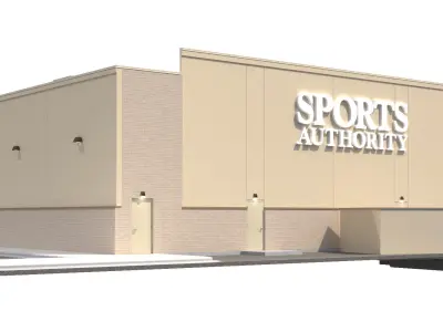 Retail-055 Sports Authority 3D model