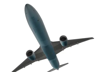 Boeing 777-300ER Air Canada 3D model