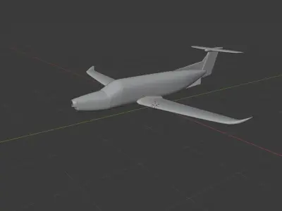 Pilatus PC-12 3D model