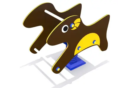 Goat Rider Playground Free low-poly 3D model