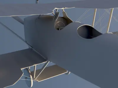 Breguet 14 3D model