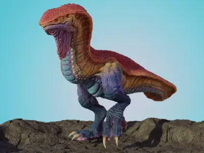 Galinideos 2021 Low-poly 3D model