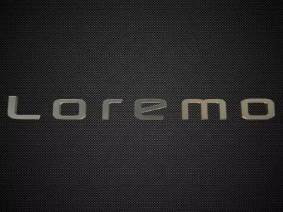 loremo logo 3D model