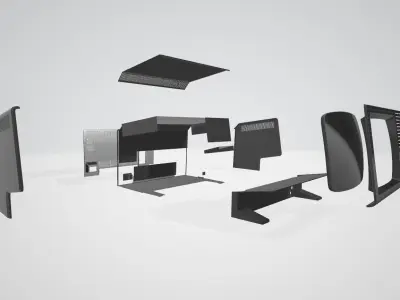 Apple Lisa 2 Macintosh XL PART Specialle 3D model