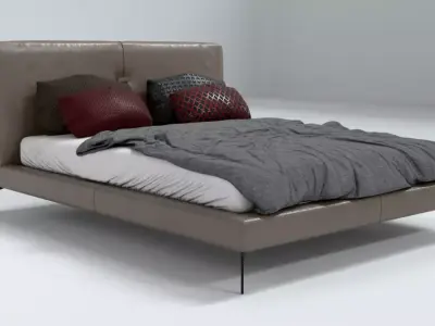 Thread Bed Free 3D model