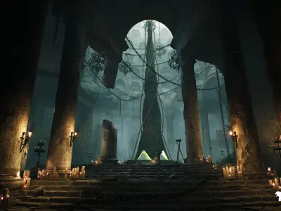 Dungeon Bundle Low-poly 3D model