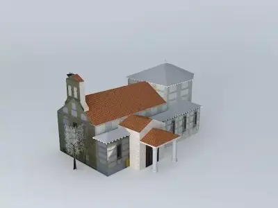 Small church 3D model