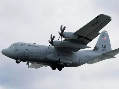 Lockheed Martin C-130 Hercules 3D model