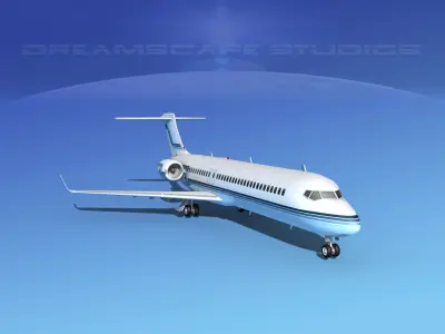 Comac ARJ21-700 Corporate 2 3D model