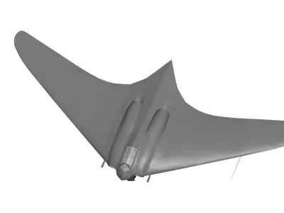 Horten Ho 229 3D model
