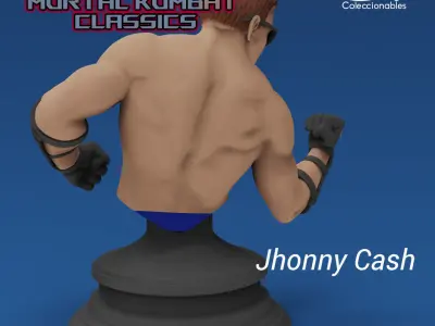 Mortal Kombat Classics - Jhonny Cage 3D print model purchase