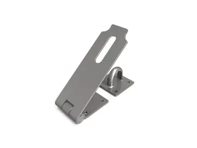 Door lock buckle Low-poly 3D model