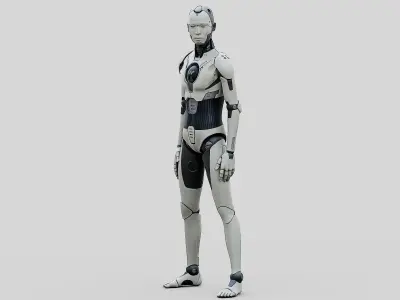 HUMANOID ORPHEUS-D  Rigged for Unreal Engine - Unity - MIXAMO 3D model