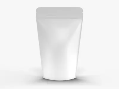 Paper Standup Pouch 3D model