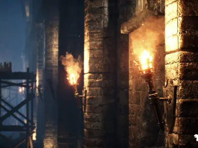 Mystic Dungeon Environment Low-poly 3D model