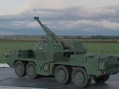 Dana M2 - VZ77 3D model