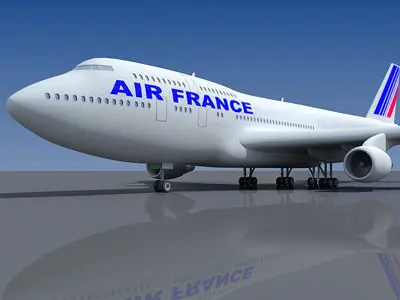 Air France 3D model