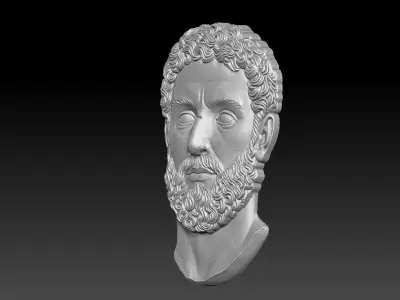 1 Antoninus Pius CNC Relief Model 3D print model