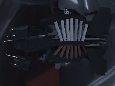 The Bat - Batman The Dark Knight Rises Low-poly 3D model