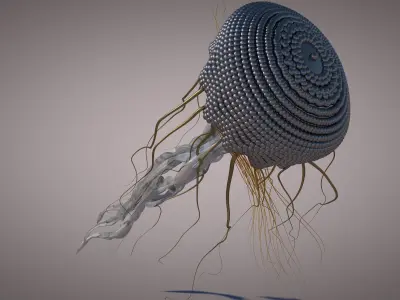 Jelly Fish Mechanical  3D model