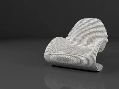 chair parametric Free 3D model
