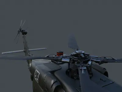 UH-60 Blackhawk 3D model