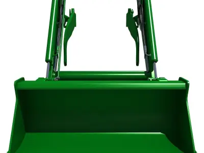 Green Crane  3D model