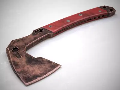 Instinct Tomahawk Axe Low-poly 3D model