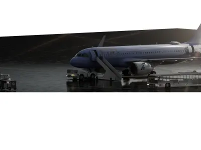 Airbus A320 neo 3D model
