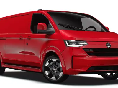 Volkswagen E Transporter L2H1 2025 3D model