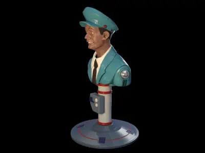 Total Recall Johnny Cab 3D print model