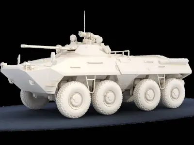 BTR-90 Free 3D print model