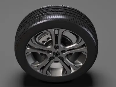 Holden Bolt EV wheel 2017 3D model