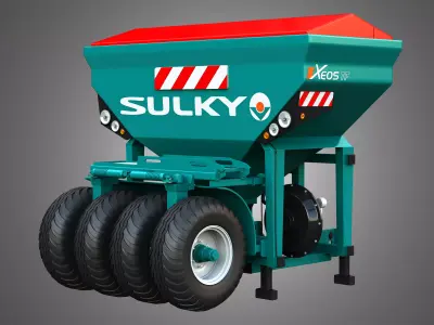 Xeos TF Front Hopper 3D model