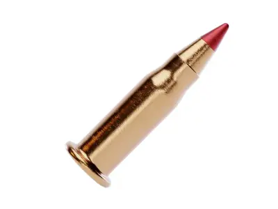 17 Hornady Mach 2 Bullet 3D model