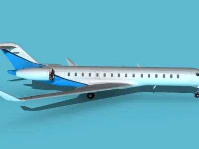 Bombardier Global 7000 V06 3D model