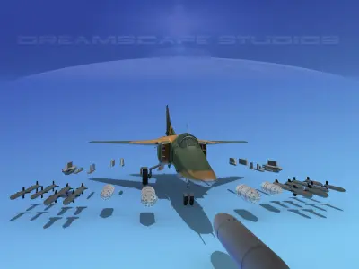 Mig-27 Flogger V08 Russia 3D model