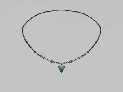 Necklace V2 3D model