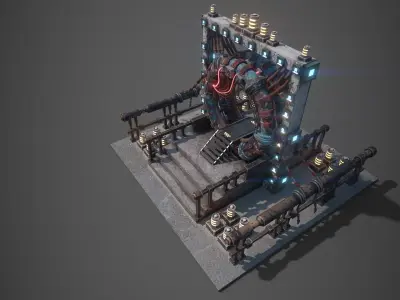World portal 3D model