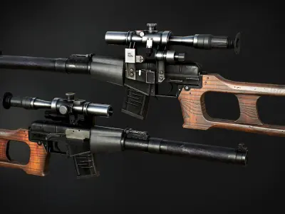 AAA VSS Game Ready PBR Low-poly 3D model