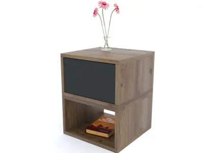 Nightstand Curbstone  Free 3D model