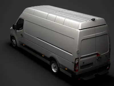 Renault Master L4H3 Van 2020 3D model
