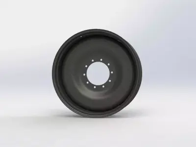 Aro de Roda 38XW15 Wheel Rim 3D model