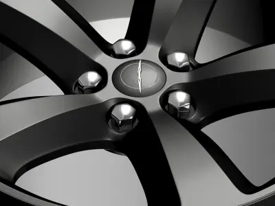 Chrysler 300S rim 3D model