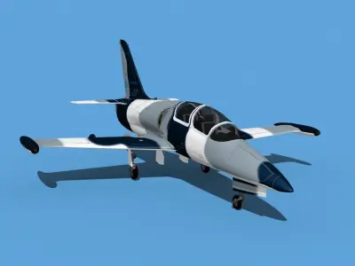 Aero Vodochody L-39C Albatross V11 3D model